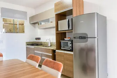 A cozinha ou kitchenette de Apto na Villa Gastronômica em Palmas - 0223