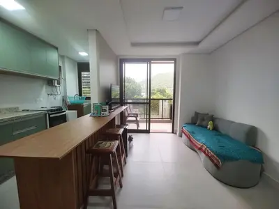 A cozinha ou kitchenette de Apto metros da Praia de Palmas - 0229