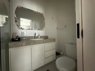 Uma casa de banho em Apartamento para férias na Praia de Palmas - 0235