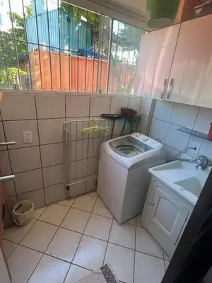 A cozinha ou kitchenette de Sobrado Centro de bombinhas 50 m do mar com 02 suítes