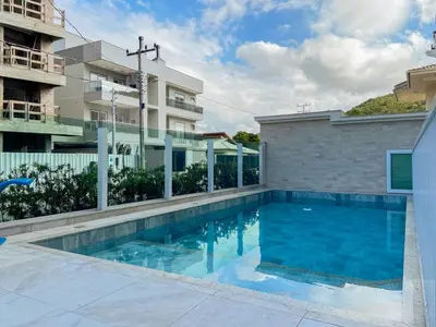 A piscina em ou perto de Descanso e conforto a 450m da Praia de Palmas 0102