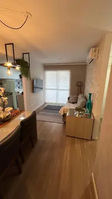 A cozinha ou kitchenette de Apartamento Vista Mar - Área de Lazer - Poucos Minutos do Mar