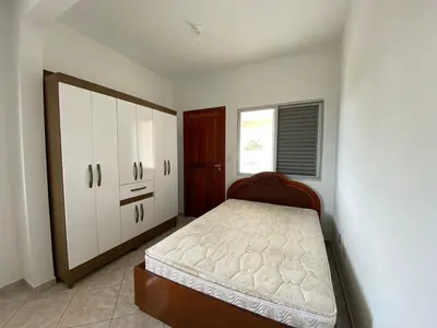 Uma cama ou camas num quarto em Praia de Palmas Loft a 150m da Praia - 0411