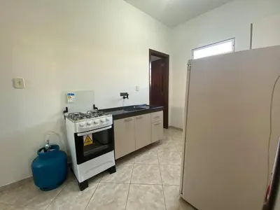 A cozinha ou kitchenette de Praia de Palmas Loft a 150m da Praia - 0411