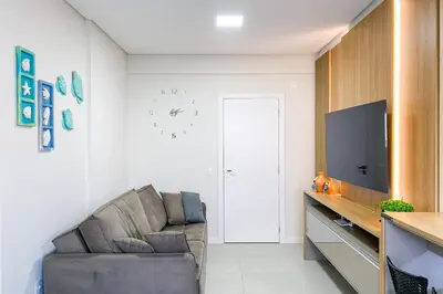 A planta de Apto de 2 quartos com ótima localização - 0416
