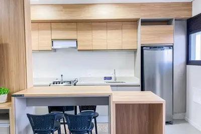 A planta de Apto de 2 quartos com ótima localização - 0416