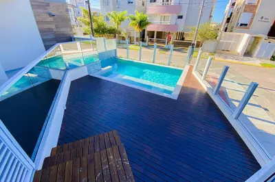 A piscina em ou perto de Apartamento novo em residencial com piscina - 0420