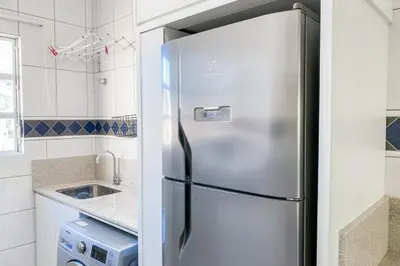 A cozinha ou kitchenette de Apto 2 Dorm sendo 1 suíte - 0428