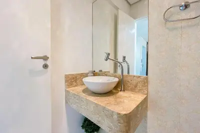 A planta de Lindo apto com área de lazer com piscina - 0430