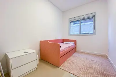 Uma área de estar em Amplo apartamento de 3 quartos à 350m do mar - 0444