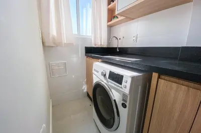 A cozinha ou kitchenette de Cobertura com Jacuzzi privativa - 0448