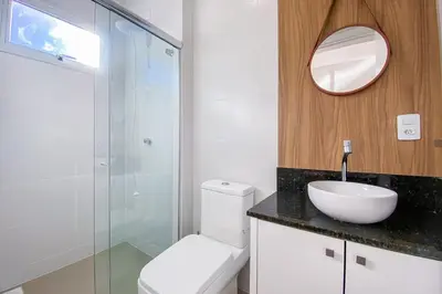 Uma casa de banho em Apartamento há poucos metros da praia - 0459