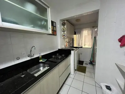 A cozinha ou kitchenette de Apartamento em Itapema