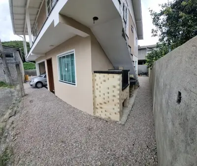 O edifício onde a casa de férias está situado