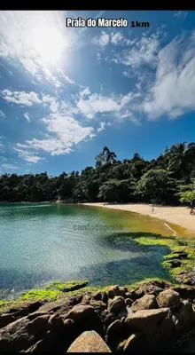 Paisagem natural perto da casa de férias
