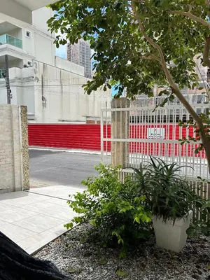 O edifício onde a casa de férias está situado