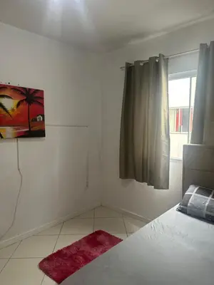 Uma cama ou camas num quarto em Jardim das americas