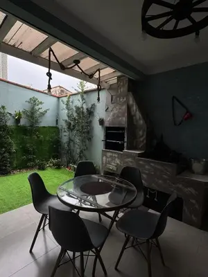 A planta de Três suítes em Balneário Camboriú