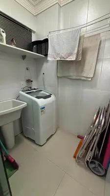 A cozinha ou kitchenette de Bombinhas Summer Beach Apto moderno a 300 m da praia