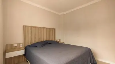 Uma cama ou camas num quarto em MDV-103 Encantador Dpto 80m de playa Canto Grande