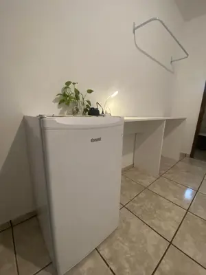 A cozinha ou kitchenette de Casa Dê - Hostel