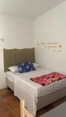 Uma cama ou camas num quarto em Casa Dê - Hostel