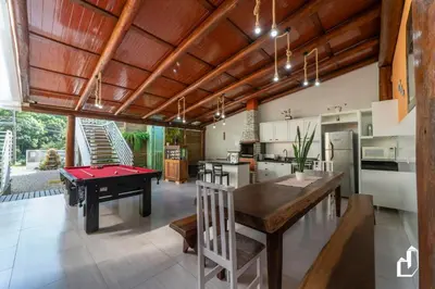 A cozinha ou kitchenette de Residencial Lynary – Loft Marte