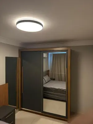 Uma cama ou camas num quarto em Apartamento 207 summer beach