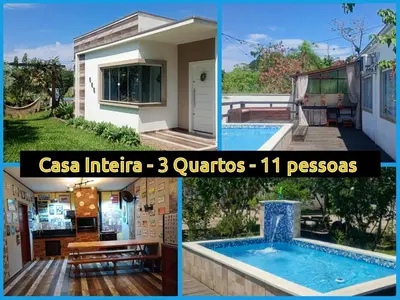 O edifício onde a casa de férias está situado