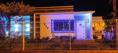 O edifício onde a casa de férias está situado