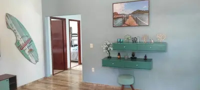 A planta de Casa Inteira - 3 Quartos - 11 Pessoas - Piscina infantil - 200m da praia
