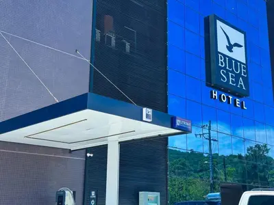Um certificado, prémio, placa ou documento mostrado em Suítes da Estadia Catarina no BLUE SEA HOTEL, beira-mar e lazer completo