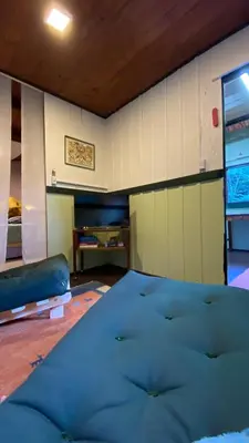 Uma área de estar em Rainforest Retreat Home and Waterfall