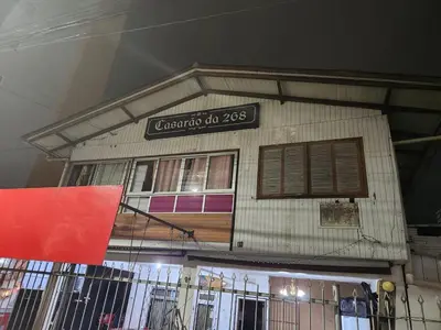 O edifício onde a casa de férias está situado