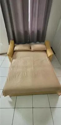 Uma cama ou camas num quarto em Hospedagem Reis e Japonês