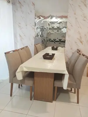 A planta de Excelente apartamento em Bombinhas