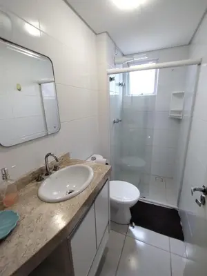 A planta de Excelente apartamento em Bombinhas