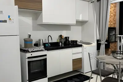 A cozinha ou kitchenette de Apto prático | 2 Qtos + Lazer + Garagem