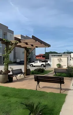 A planta de Apto prático | 2 Qtos + Lazer + Garagem