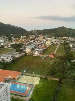 A planta de Apto completo Itapema