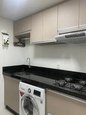 A planta de Apto completo Itapema