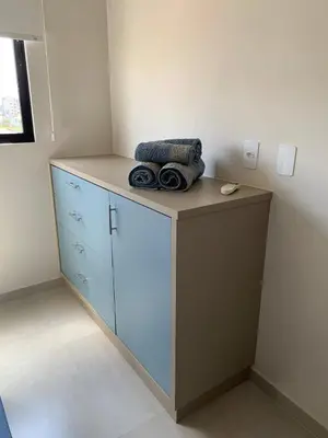 A planta de Apartamento perto da praia Porto Belo, Santa Catarina