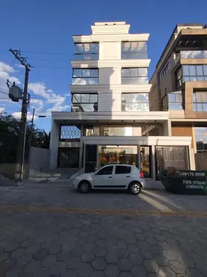 O edifício onde o apartamento está situado