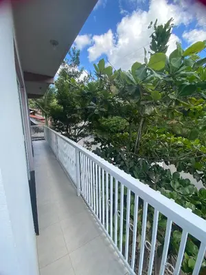 Uma varanda ou terraço em Casa de Temporada 4 quartos em Camboriú Perfeita para Grupos e Famílias