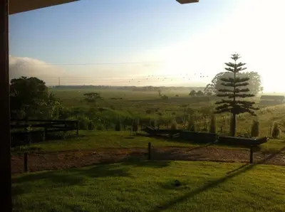 Paisagem natural perto da casa de férias