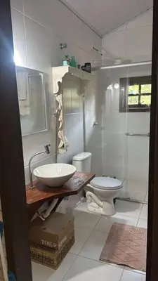 Uma casa de banho em Sítio Recanto das Águas