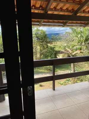Uma varanda ou terraço em Sítio Recanto das Águas