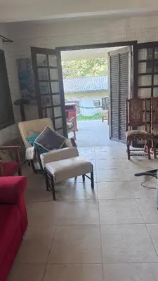 Uma área de estar em Sítio Recanto das Águas