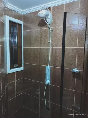 Uma casa de banho em Apartamento Res Acapulco Bombinhas