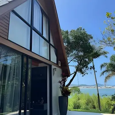 Cabana vista mar em Bombinhas